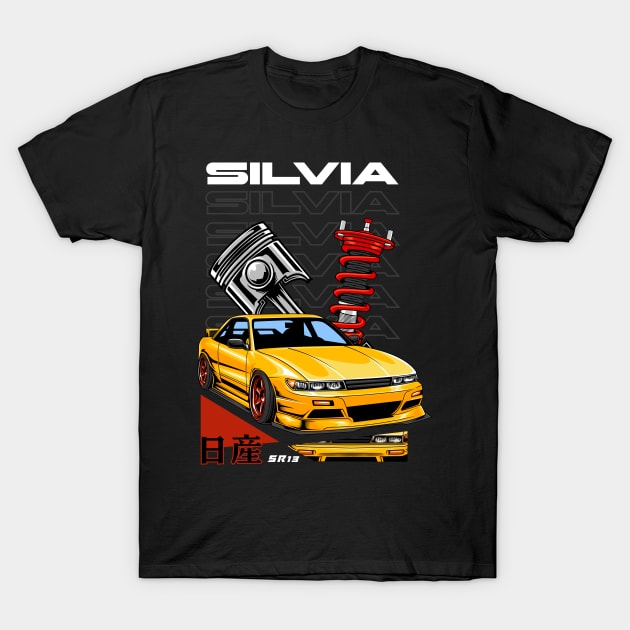 Silvia SR13 Passion T-Shirt by Harrisaputra